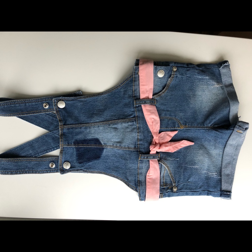 7 For all Mankind Denim Overalls Size 3T